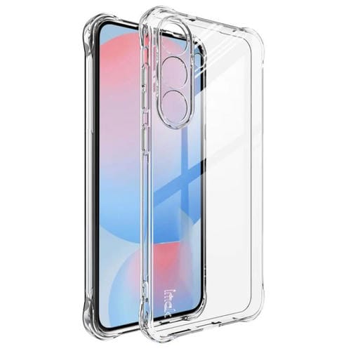 Funda de TPU transparente con airbag para Samsung Galaxy S25 FE 5G imak a prueba de golpes (transparente)