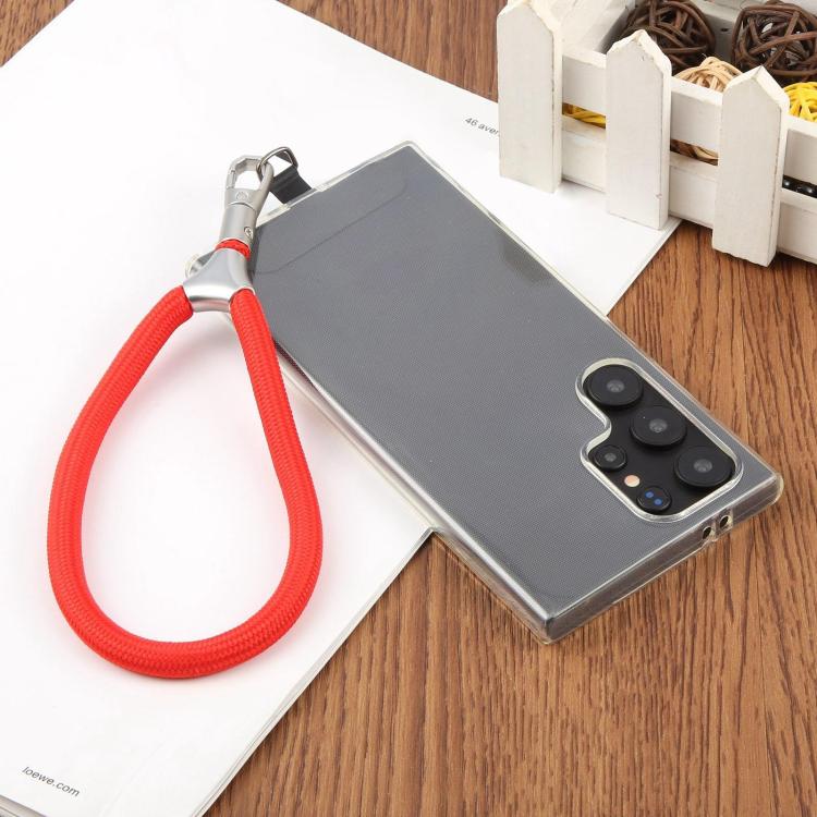 8mm Adjustable Silver Buckle Wrist Short Strap Anti-lost Mobile Phone Lanyard(Blue Dot Color)