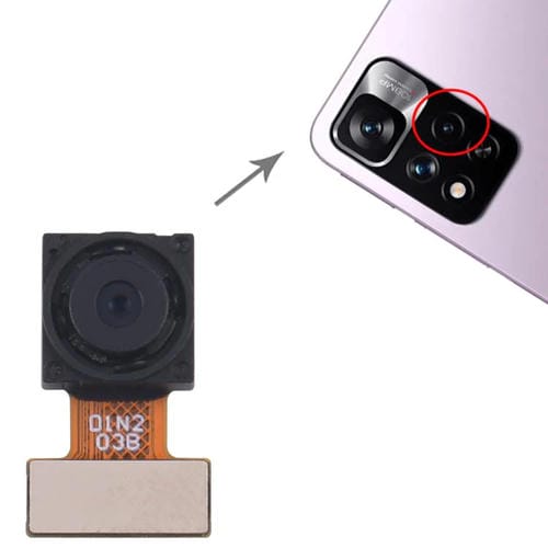 Cámara trasera original para retrato Xiaomi Redmi Note 11E Pro 5G