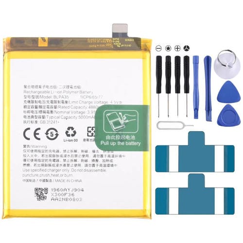 Reemplazo de batería para Realme 12 Pro+ RMX3841 BLPA35 de 5000 mAh