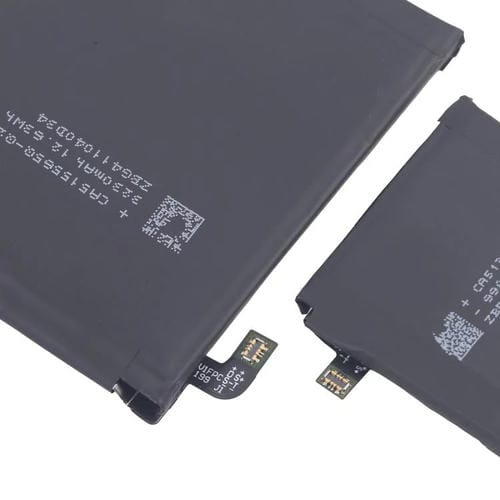 Batería de repuesto para Nubia Flip 5G NX724J (3290 mAh, 970 mAh, 1 par)