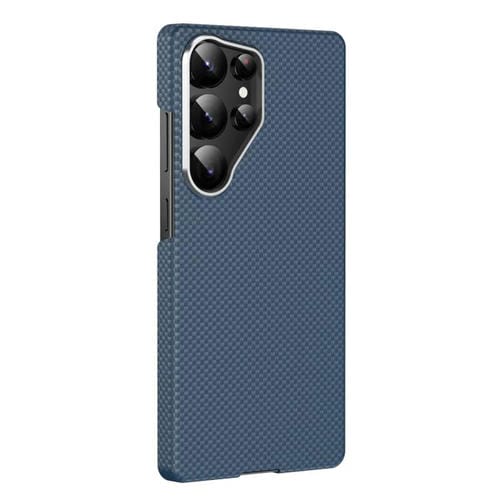 Funda magnética de nanofibra MagSafe para Samsung Galaxy S25 Ultra 5G (azul)