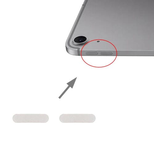 Pulsante di controllo del volume per Apple iPad Air 11 e 13 pollici (2024) (Starlight)