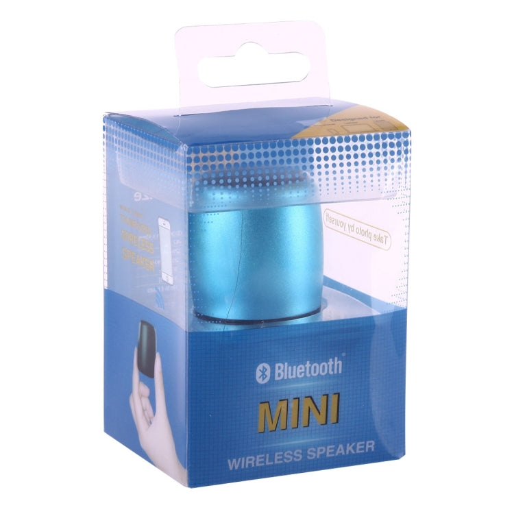 A1 Mini Altavoz Bluetooth Soporte Llamada y Foto Manos Libres Función TWS (Azul)