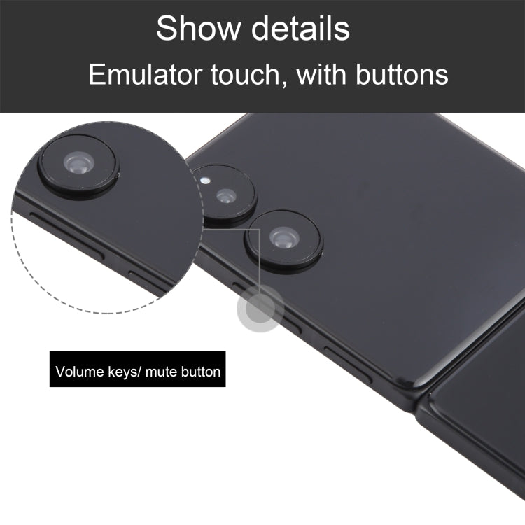 Pantalla Falsa para Xiaomi Mix Flip (Negra) sin Función