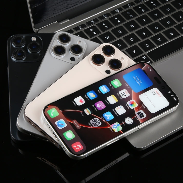Modelo de Pantalla Falsa sin Función con Pantalla a Color para iPhone 16 Pro Max (Blanco)