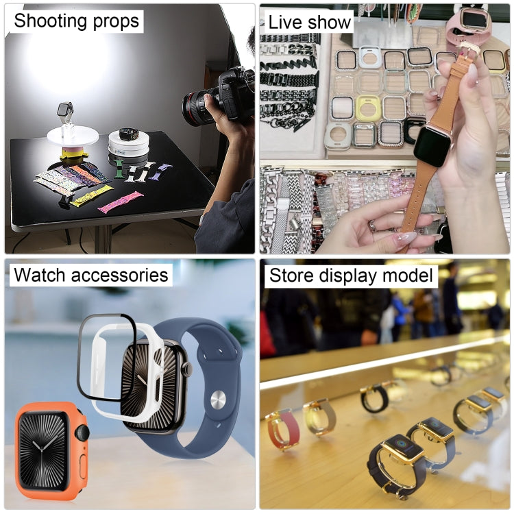 Modelo Pantalla Falsa para Apple Watch Series 10 42mm con Pantalla Negra (Negra)