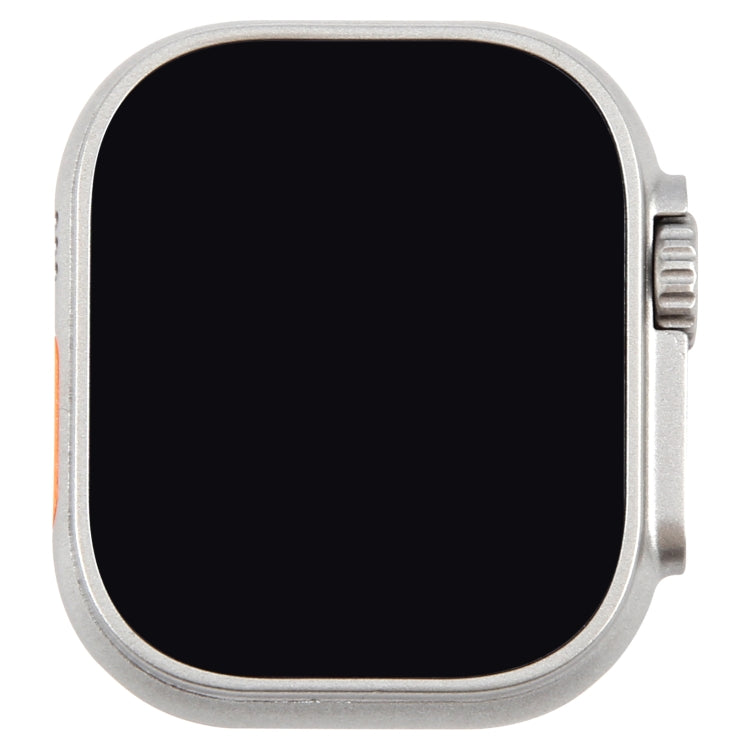 Modelo de Pantalla Falsa para Apple Watch Ultra 2 (49mm) Negro sin Correa (Plateada)