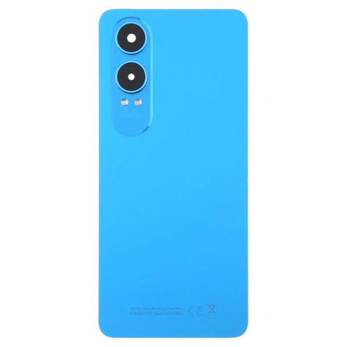 Carcasa Tapa Trasera de Plástico con Tapa Lente de Cámara OnePlus Nord CE4 Lite (Azul)