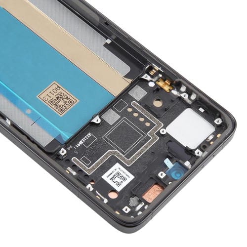 Schermo Completo AMOLED Originale per Xiaomi Poco F6 Pro con Cornice (Nero)