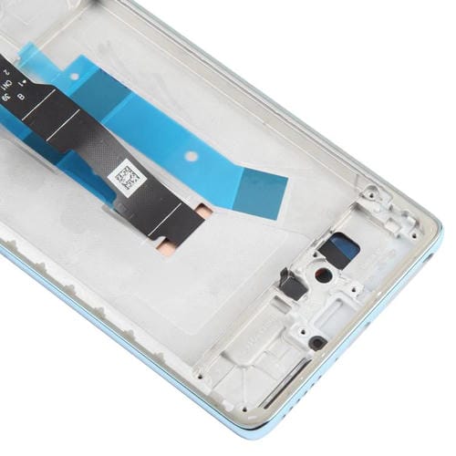 Écran complet original AMOLED avec cadre pour Xiaomi Redmi Note 14 Pro 4G (Bleu)
