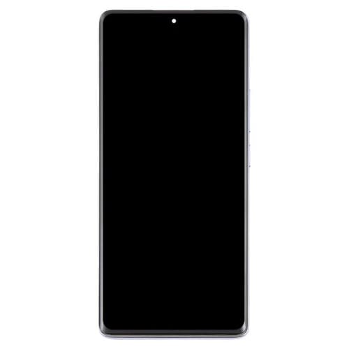 Vollbild Original AMOLED Display mit Rahmen für Xiaomi Redmi Note 14 Pro 4G (Lila)
