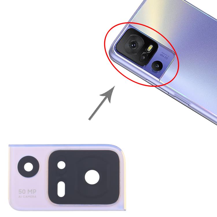 Rear Camera Lens TCL 40 SE T610K (Purple)