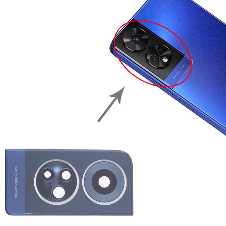 Objectif Lentille Arrière TCL 50 5G (Noir)