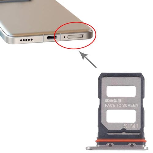 SIM Card Tray Xiaomi 14T Pro 5G (10 Units) (Golden)