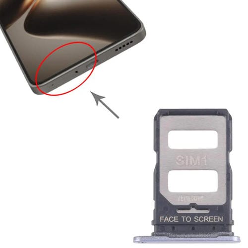 Plateau Carte SIM Xiaomi 14T 5G (Bleu) (10 Unités)