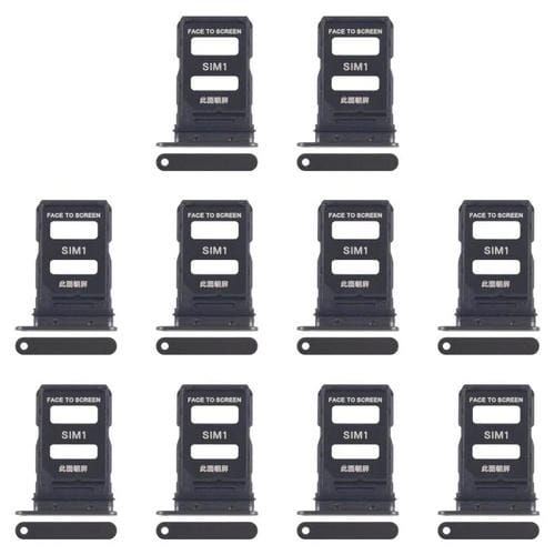 Tabuleiro Cartão SIM Xiaomi 15 (Preto) (10 Unidades)