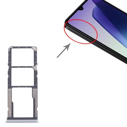 Vassoio Scheda SIM + Micro SD Xiaomi Redmi 14C 4G (Viola) (10 Unità)