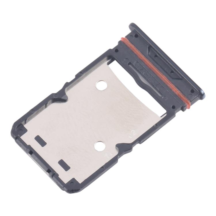 SIM-Karten- und Micro-SD-Fach Tecno Camon 18 P (Schwarz) (10 Stück)