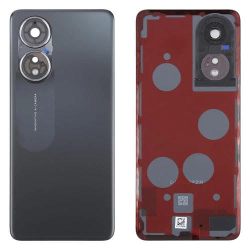 Carcasa Posteriore Cover Oppo A58 4G CPH2529 con Copertura Obiettivo Fotocamera (Nera)