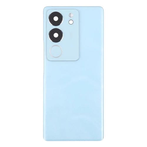 Coque arrière de batterie Vivo S17 Pro 5G V2284A avec objectif de caméra (bleu)