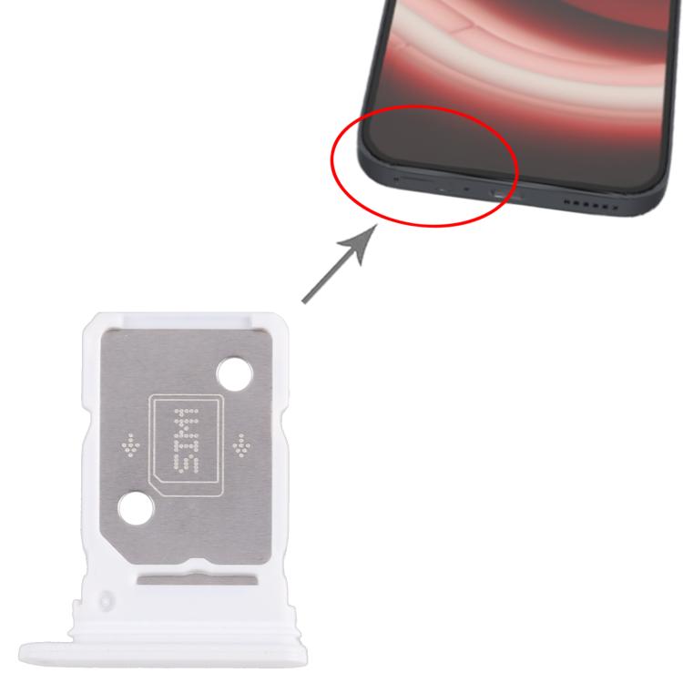 Vassoio scheda SIM Nothing Phone 2A (Bianco)
