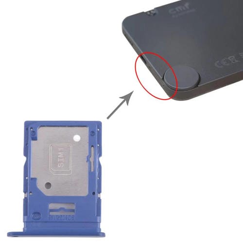 Tabuleiro Cartão SIM e Micro SD Nothing Phone 1 (Azul)