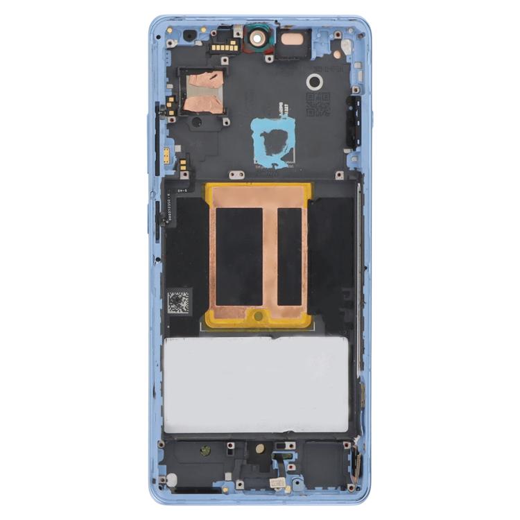 Plaque Lunette Cadre Central OnePlus 12R (Bleu)