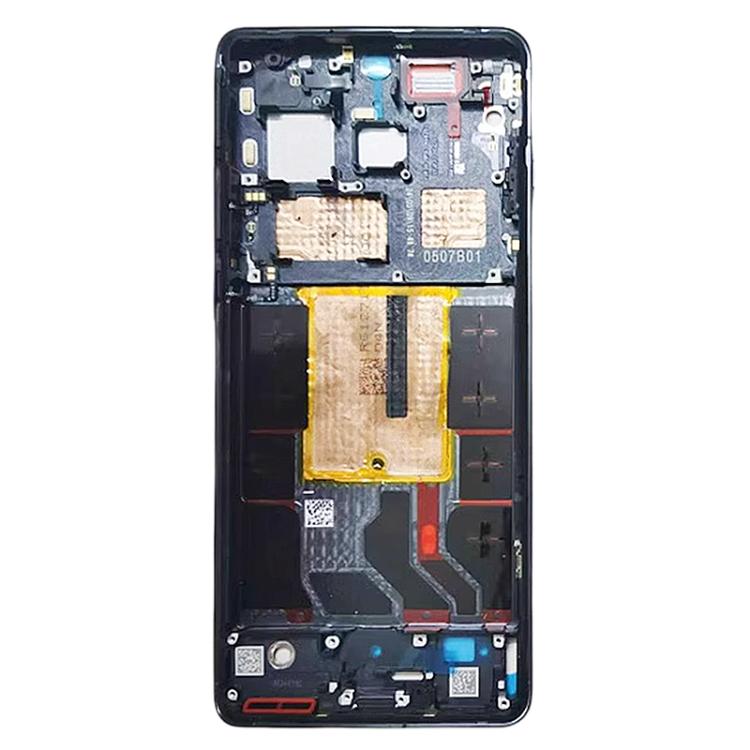 Plaque Lunette Cadre Central OnePlus 12 (Blanc)