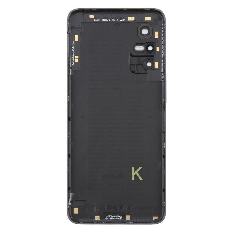 Carcasa trasera original con tapa para lente de cámara TCL 40 R T771K (negra)