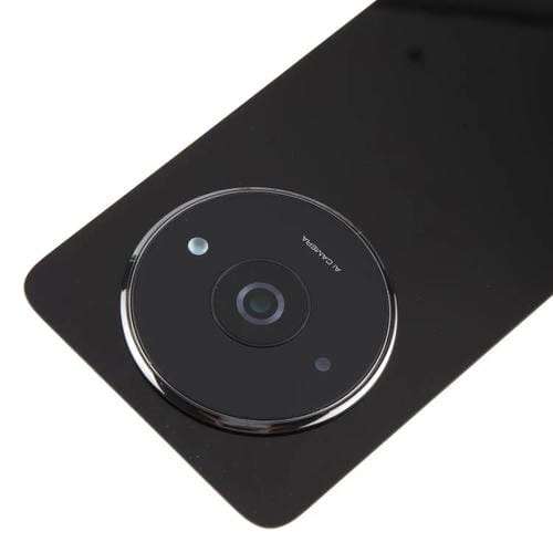 Carcasa trasera OEM con tapa para lente de cámara para Xiaomi Redmi A3x 4G (negra)