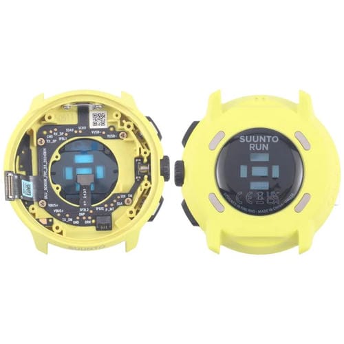 Carcasa trasera original completa para Suunto Run Lime (amarilla)