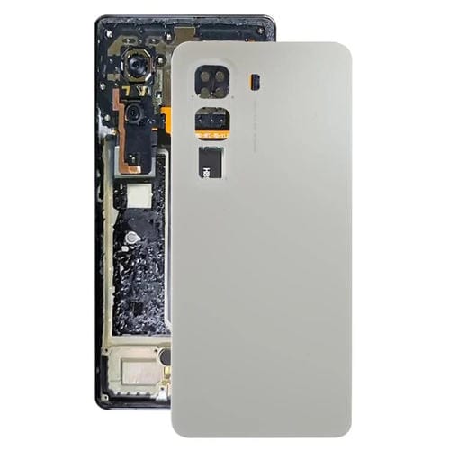 Carcasa trasera original para Infinix Hot 50 4G X6882 X6882B (plateada)