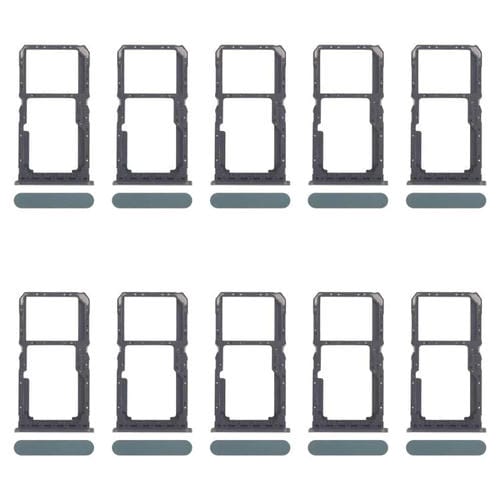 Bandeja para tarjeta SIM original OPPO A80 5G CPH2639 (10 unidades) + bandeja para tarjeta SIM/tarjeta micro SD (verde)