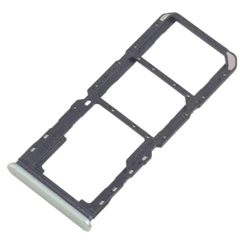 Bandeja para tarjeta SIM original Realme 11x 5G RMX3785 (10 unidades) + bandeja para tarjeta SIM + bandeja para tarjeta Micro SD (verde)