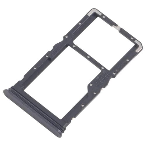 Bandejas para tarjeta SIM originales (10 unidades) para Realme 10 Pro 5G RMX3663 RMX3660 RMX3661 + bandeja para tarjeta SIM/tarjeta Micro SD (negra)