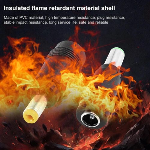 Adaptador DC macho 7,4 x 5,0 mm a DC hembra 5,5 x 2,1 mm para portátil Dell D400 D500 D600 D800