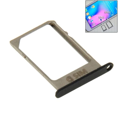 Plateau de carte Samsung Galaxy A3/A5 Carte Unique (Noir)