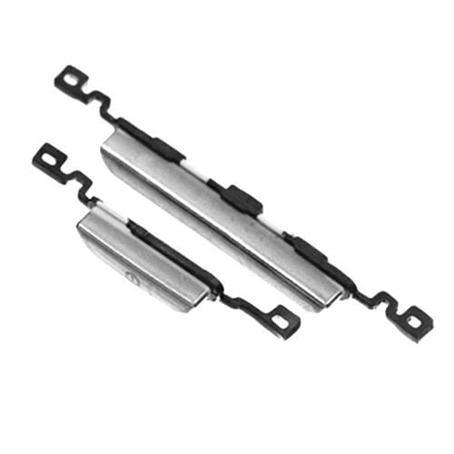 Botón Encendido y Volumen Samsung Galaxy S3 Mini / i8190 (Plata)