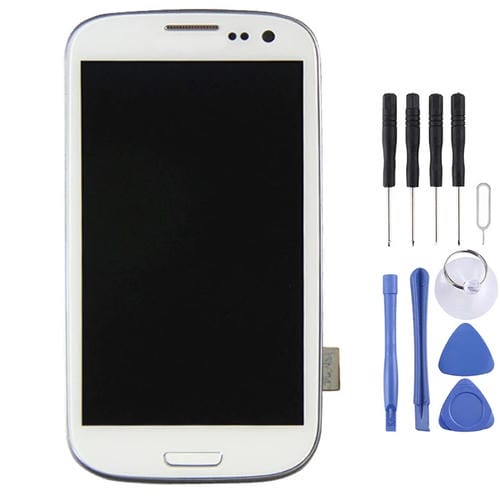 Pantalla Completa Samsung Galaxy S3 LTE i9305 (Blanco) con Marco