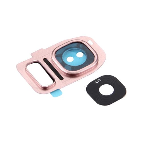 Camera Lens Cover + Flashlight Bracker Samsung Galaxy S7/G930 (Rose Gold) (10 Pieces)