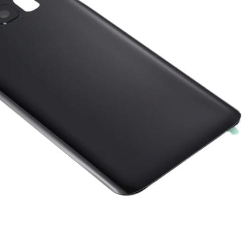 Couvercle arrière de batterie Samsung Galaxy S8+ G955 avec lentille de caméra et adhésif (Noir)