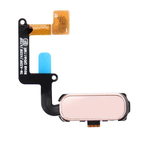 Cable Flex Botón Inicio Huellas Samsung Galaxy A3 / A320 A5 / A520 A7 / A720 (Rosa)