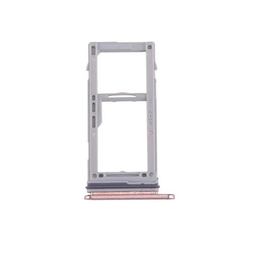 Tabuleiro Cartão SIM/Micro SD Samsung Galaxy S9/S9+ (Ouro Rosa)