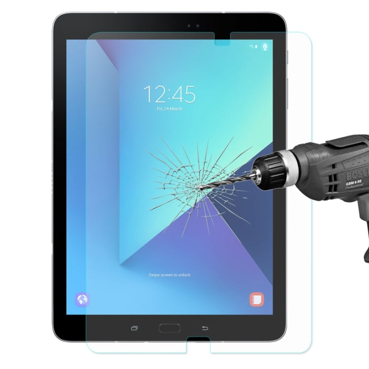 ENKAY Hat-Prince para Galaxy Tab S3 9.7 T820 / T825 0.33mm 9H Dureza superficial 2.5D Película de pantalla de vidrio templado curvo