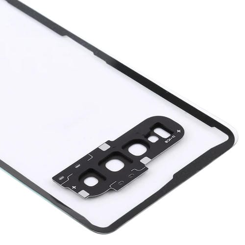 Tapa Trasera Samsung Galaxy S10 G973 cubierta de Batería con Lente de Cámara (Transparente)
