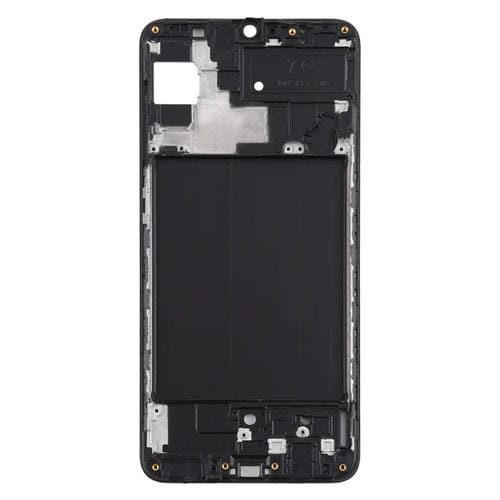 Carcasa Frontal Samsung Galaxy A70s Marco LCD Placa de Bisel (Negro)