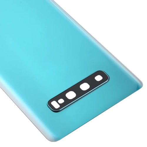 Couvercle arrière de batterie Samsung Galaxy S10+ avec objectif de caméra (Vert)