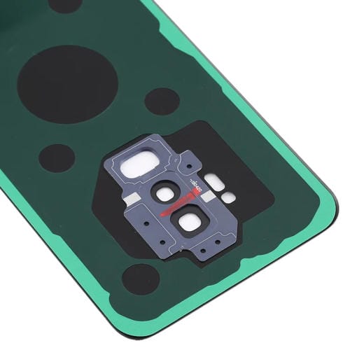 Couvercle arrière de batterie Samsung Galaxy S9+ avec objectif d'appareil photo (bleu)