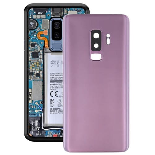 Couvercle arrière de batterie avec lentille d'appareil photo Samsung Galaxy S9+ (Violet)